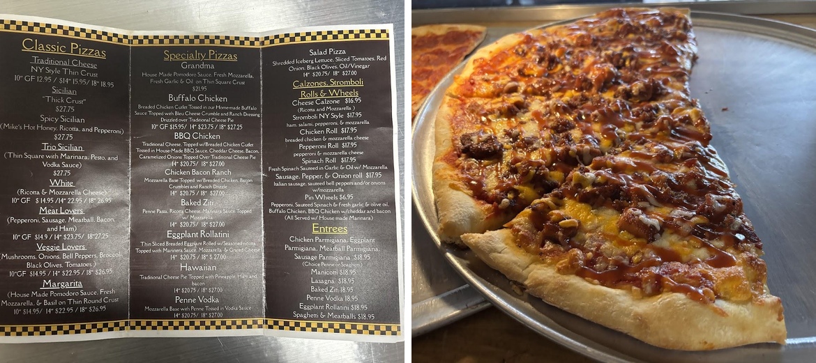 Uncle Moe's Pizza & More Menu
